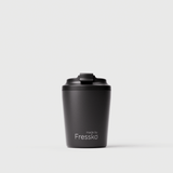Reusable Cup | Piccolo | Coal | Ceramic | 120ml/4oz Made By Fressko Coffee cup