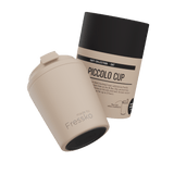Reusable Cup | Piccolo | Oat | Stainless Steel | 118ml/4oz Made By Fressko Coffee cup