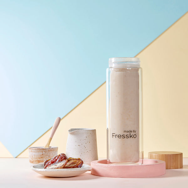 Birthday Cake Smoothie in Fressko TOUR glass flask