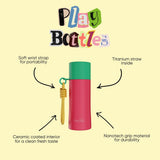 Play Bottle | Crush | Ceramic | 420ml/14oz MBF AUS Drink Bottle