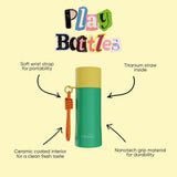 Play Bottle | Snap | Ceramic | 420ml/14oz MBF AUS Drink Bottle