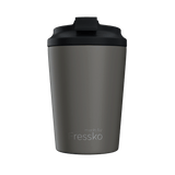 Reusable Cup | Camino | Slate | Stainless Steel | 340ml/12oz Made By Fressko Coffee cup