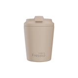 Reusable Cup | Piccolo | Oat | Stainless Steel | 120ml/4oz Made By Fressko Coffee cup