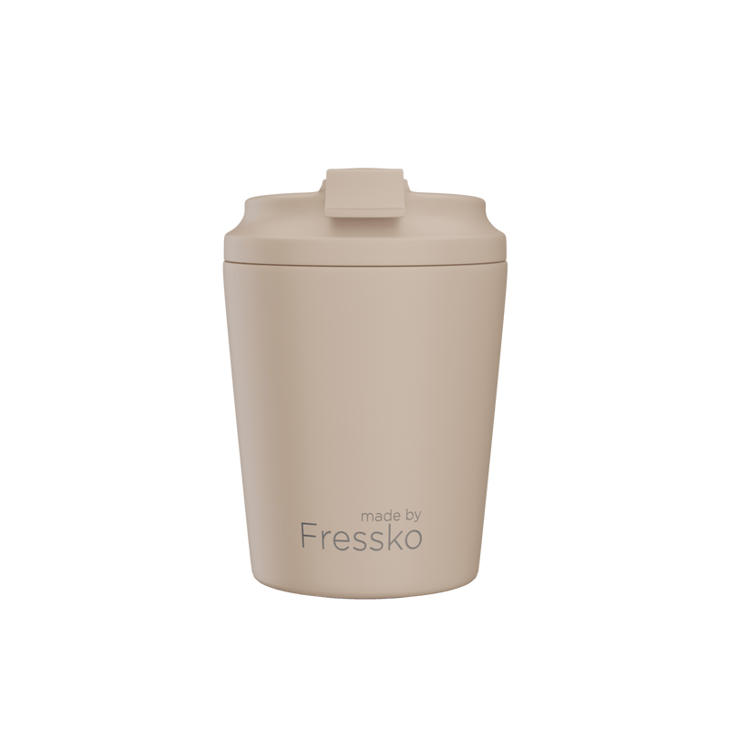Reusable Cup | Piccolo | Oat | Stainless Steel | 118ml/4oz Made By Fressko Coffee cup