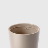 Reusable Cup | Piccolo | Oat | Ceramic | 120ml/4oz Made By Fressko Coffee cup
