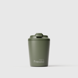 Reusable Cup | Piccolo | Khaki | Ceramic | 120ml/4oz Made By Fressko Coffee cup