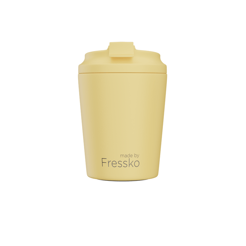 Reusable Cup | Piccolo | Limoncello | Stainless Steel | 118ml/4oz Made By Fressko Coffee cup