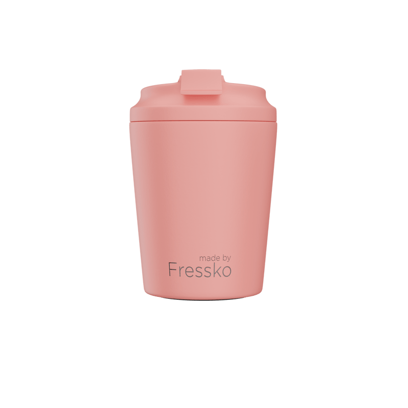 Reusable Cup | Piccolo | Peachy | Stainless Steel | 118ml/4oz Made By Fressko Coffee cup