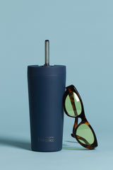 Tumbler | Venti | Denim | Ceramic | 600ml/20oz MBF AUS